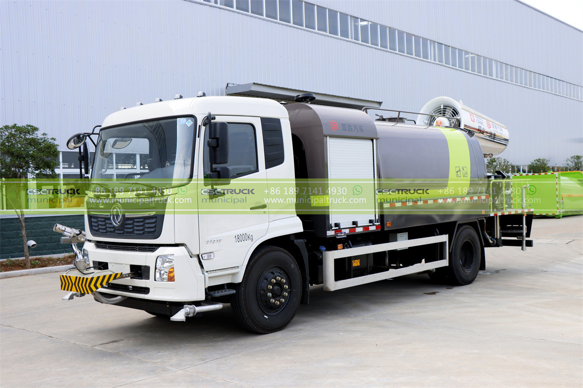 DONGFENG 16CBM Dust Control Spray Truck Side DONGFENG 16CBM Dust Control Spray Truck Side