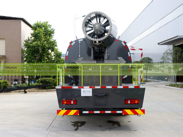 DONGFENG 16CBM Dust Control Spray Truck Very Back