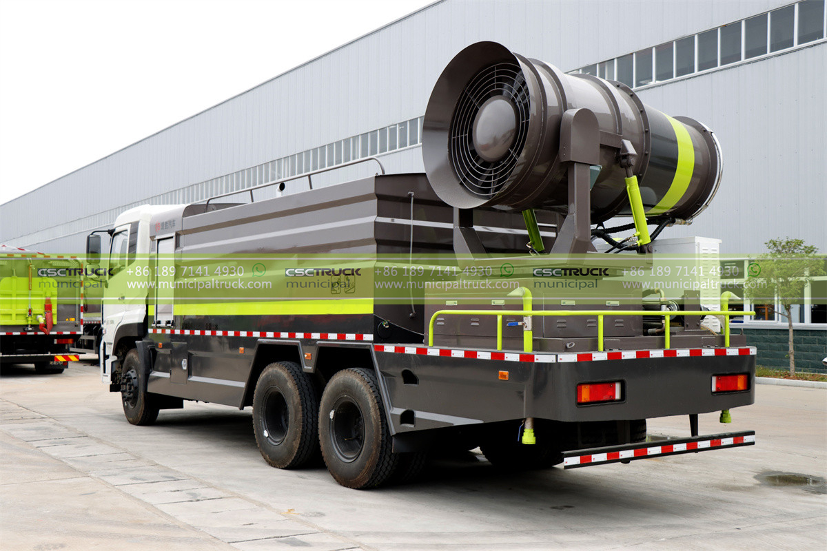 DONGFENG 20CBM Dust Controller Lorry Side View DONGFENG 20CBM Dust Controller Lorry Side View