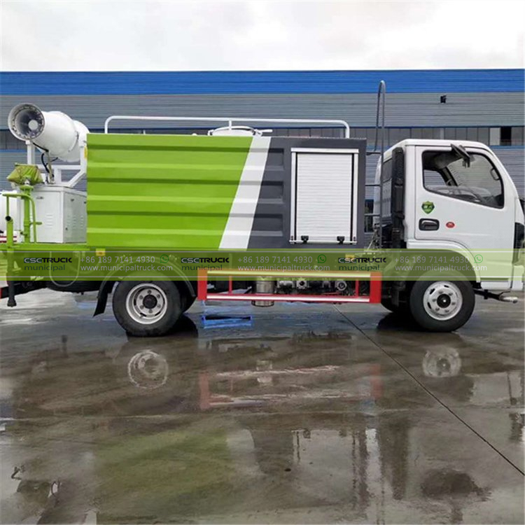 DONGFENG 5CBM Water Mist Sprinkler Truck Container DONGFENG 5CBM Water Mist Sprinkler Truck Container