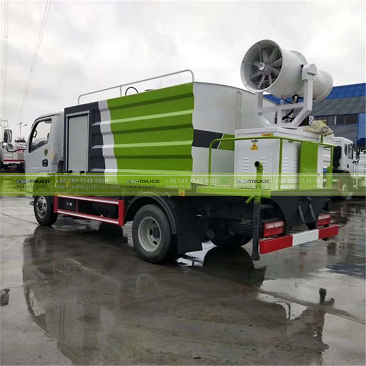 DONGFENG 5CBM Water Mist Sprinkler Truck Sprayer