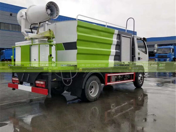 DONGFENG 5CBM Water Mist Sprinkler Truck Sprinkler