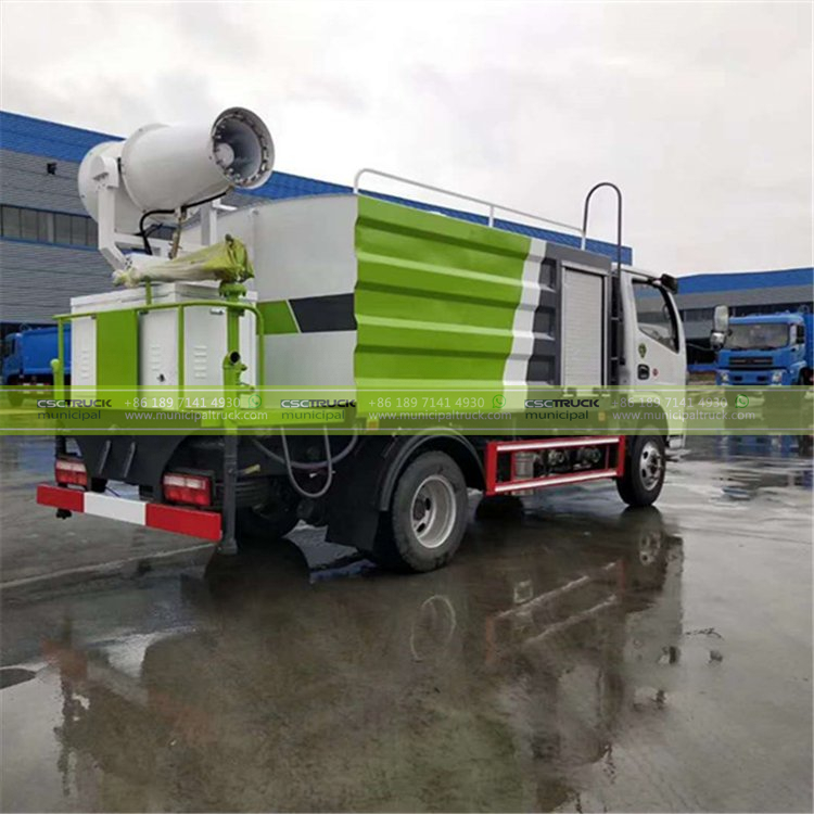 DONGFENG 5CBM Water Mist Sprinkler Truck Sprinkler DONGFENG 5CBM Water Mist Sprinkler Truck Sprinkler