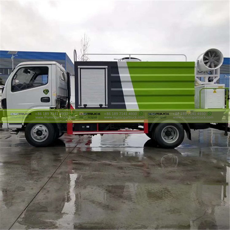 DONGFENG 5CBM Water Mist Sprinkler Truck Tank