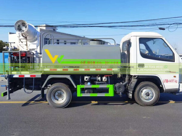 FAW 5CBM Dust Control Tank Truck Container