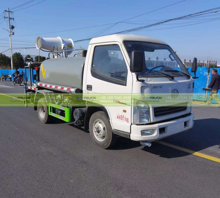 FAW 5CBM Dust Control Tank Truck FAW 5CBM Dust Control Tank Truck