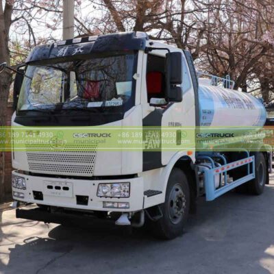 FAW High Pressure Water Cleaning Truck