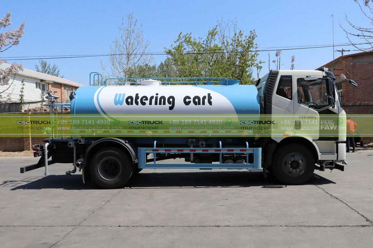 FAW High Pressure Water Cleaning Truck Container FAW High Pressure Water Cleaning Truck Container