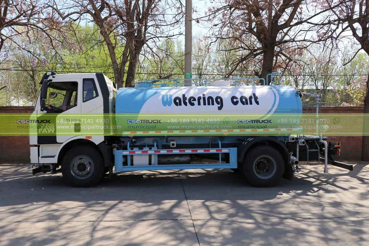 FAW High Pressure Water Cleaning Truck Tank FAW High Pressure Water Cleaning Truck Tank