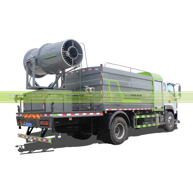 Dust Suppression Truck, Dust Control Water Truck, Water Mist Sprayer ...