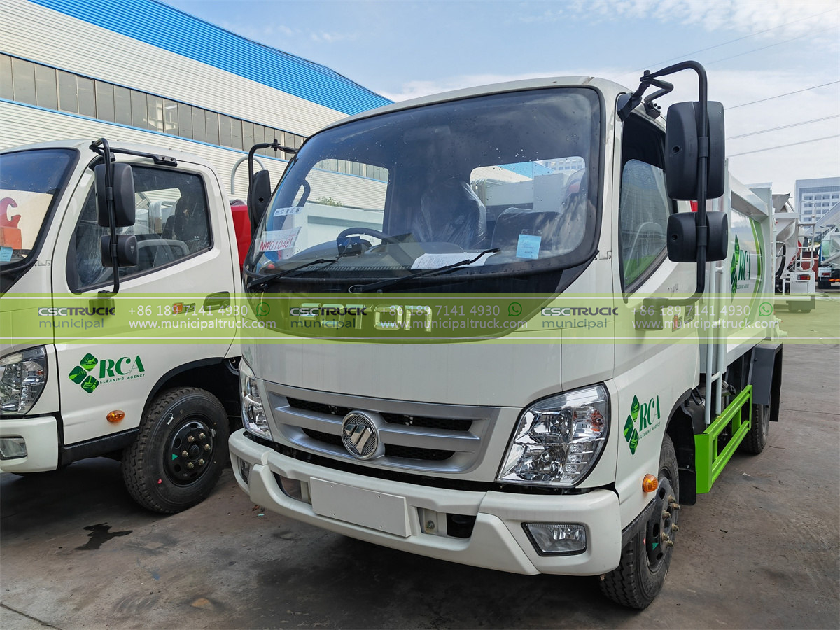 FOTON 8cbm Garbage Compactor Lorry (1)