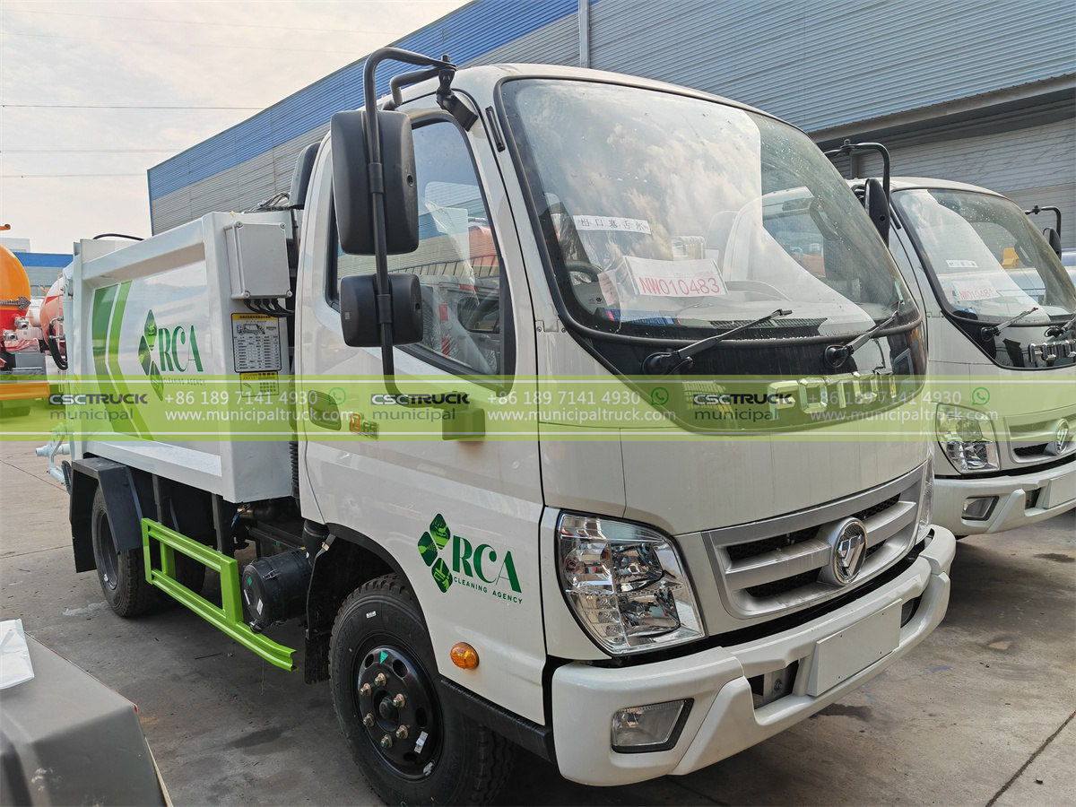 FOTON 8cbm Garbage Compactor Lorry (2)