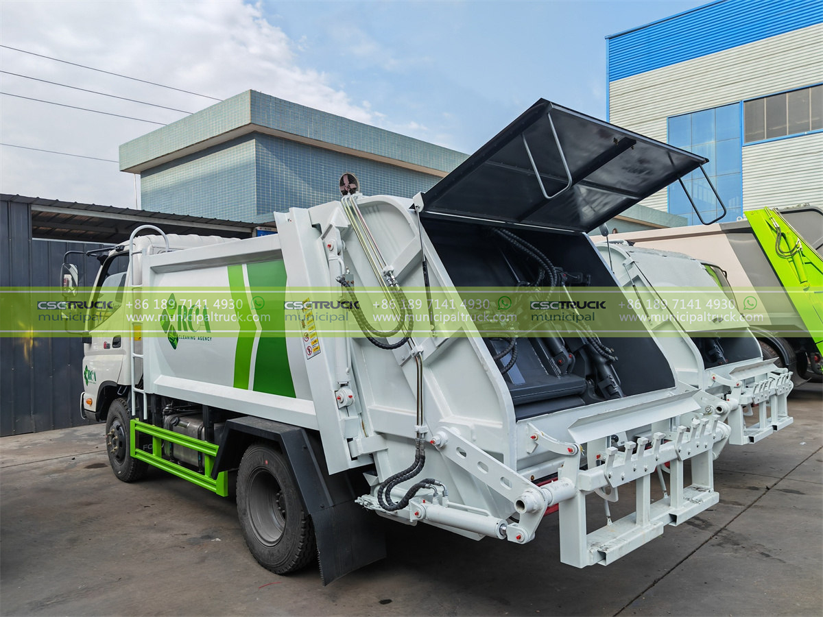 FOTON 8cbm Garbage Compactor Lorry (4)