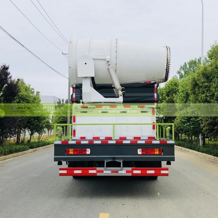 FOTON Dust Control Tank Truck Back FOTON Dust Control Tank Truck Back