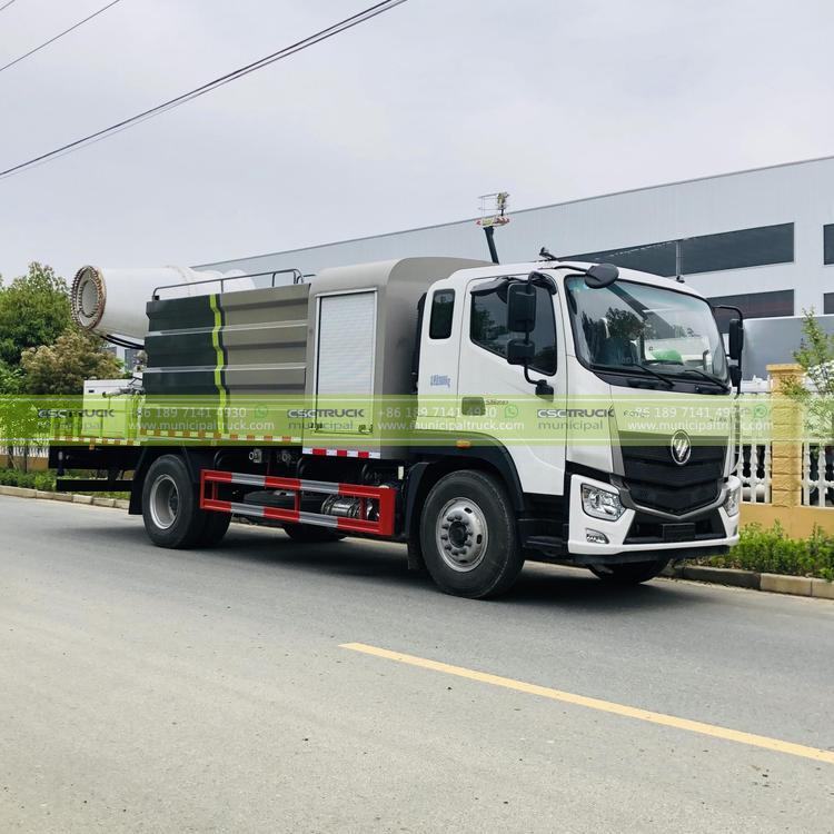 FOTON Dust Control Tank Truck Side FOTON Dust Control Tank Truck Side