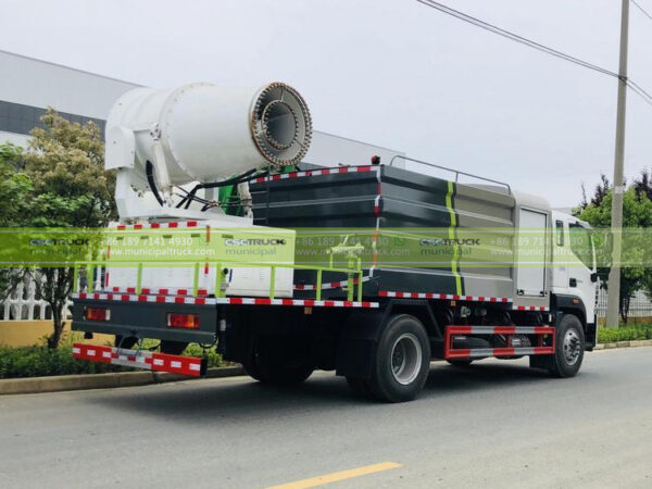FOTON Dust Control Tank Truck Working