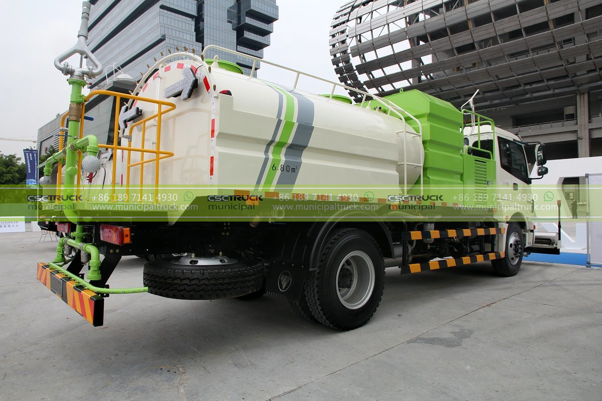 FOTON Water Jet Cleaning Truck Right FOTON Water Jet Cleaning Truck Right