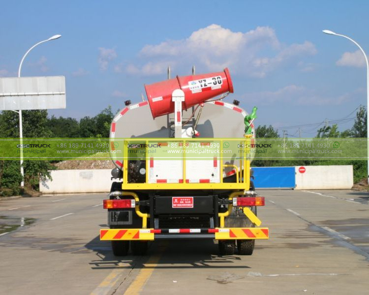 SHACMAN 10CBM Dust Control Truck Back SHACMAN 10CBM Dust Control Truck Back