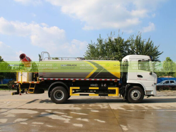 SHACMAN 10CBM Dust Control Truck Body