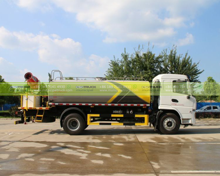 SHACMAN 10CBM Dust Control Truck Body SHACMAN 10CBM Dust Control Truck Body