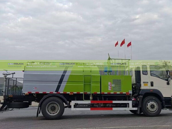 SINOTRUK 10,000L Water Jet Cleaner Body