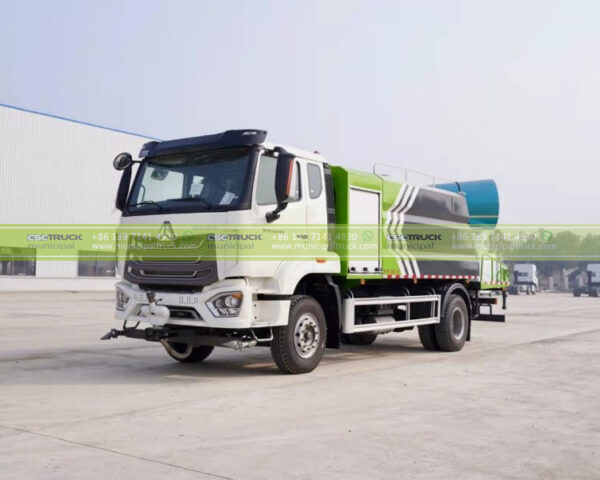 SINOTRUK 16,000L Water Mist Tank Truck