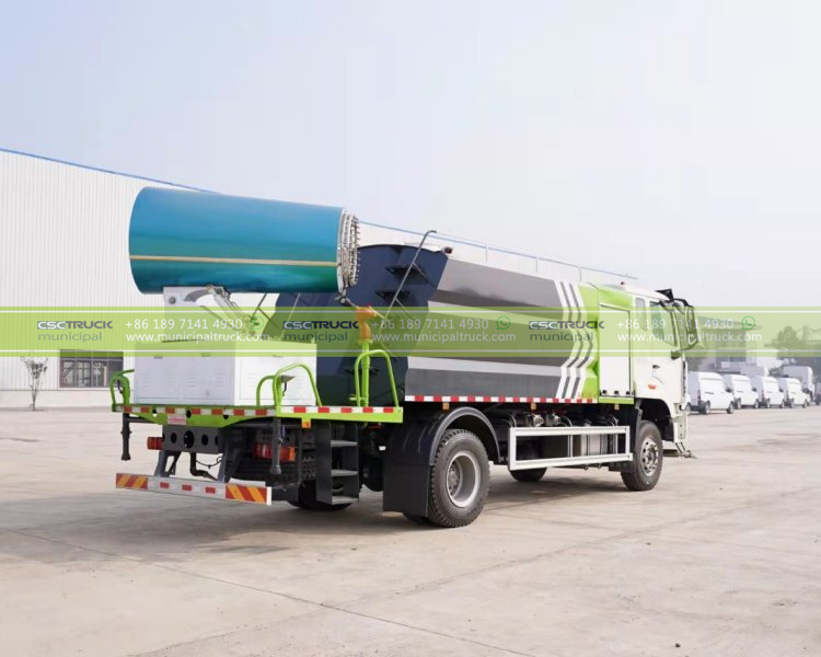 SINOTRUK 16,000L Water Mist Tank Truck Side View SINOTRUK 16,000L Water Mist Tank Truck Side View