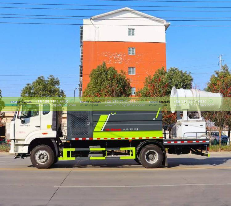 SINOTRUK Fog Cannon Spray Truck Tank SINOTRUK Fog Cannon Spray Truck Tank