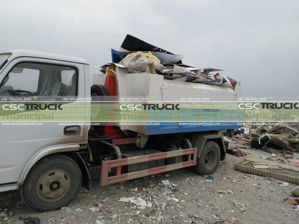 The Foton Forland garbage truck to Dump Truck