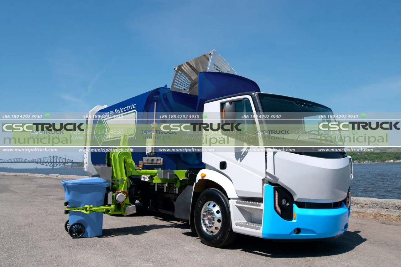 Automated Collection Garbage Truck