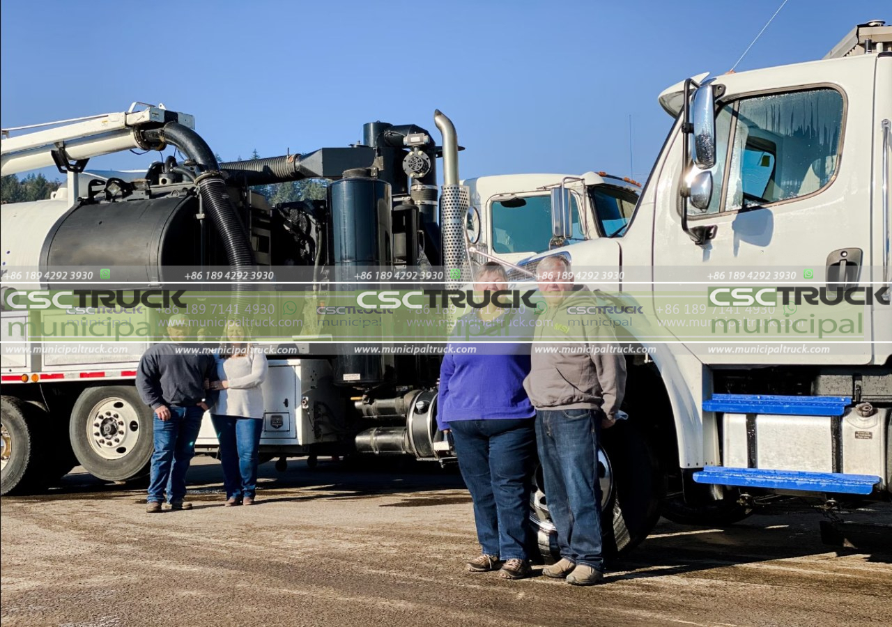 Communicate and Coordinate with Team Members of Sweeper Truck