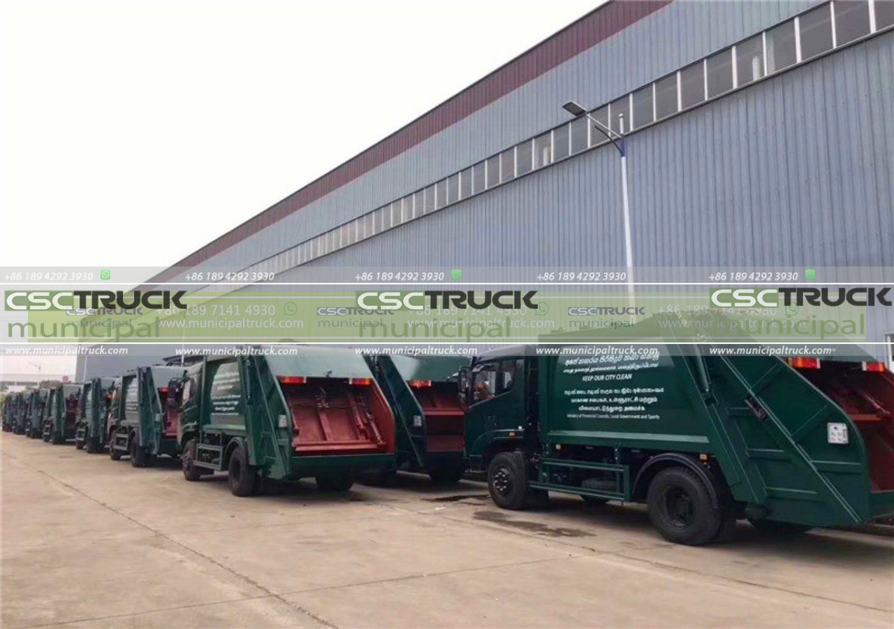Compactor garbage truck (7)