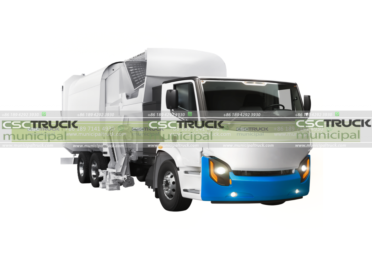 Electric garbage truck