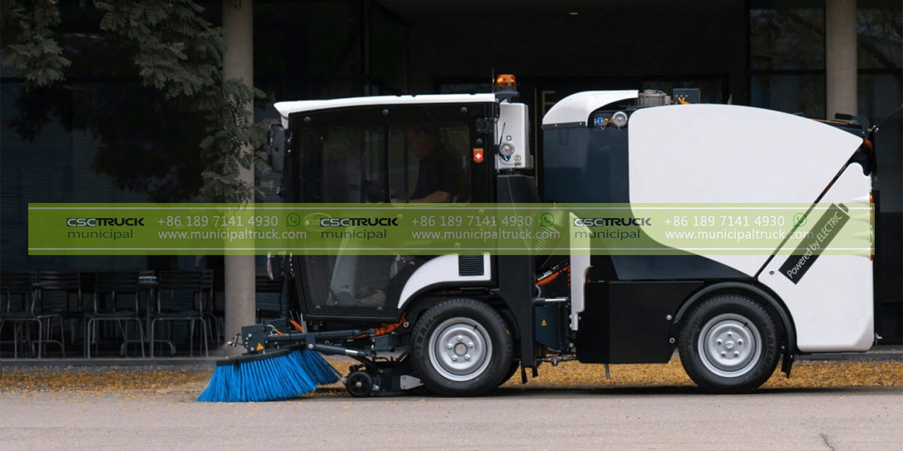 Electric sweeper truck (2)