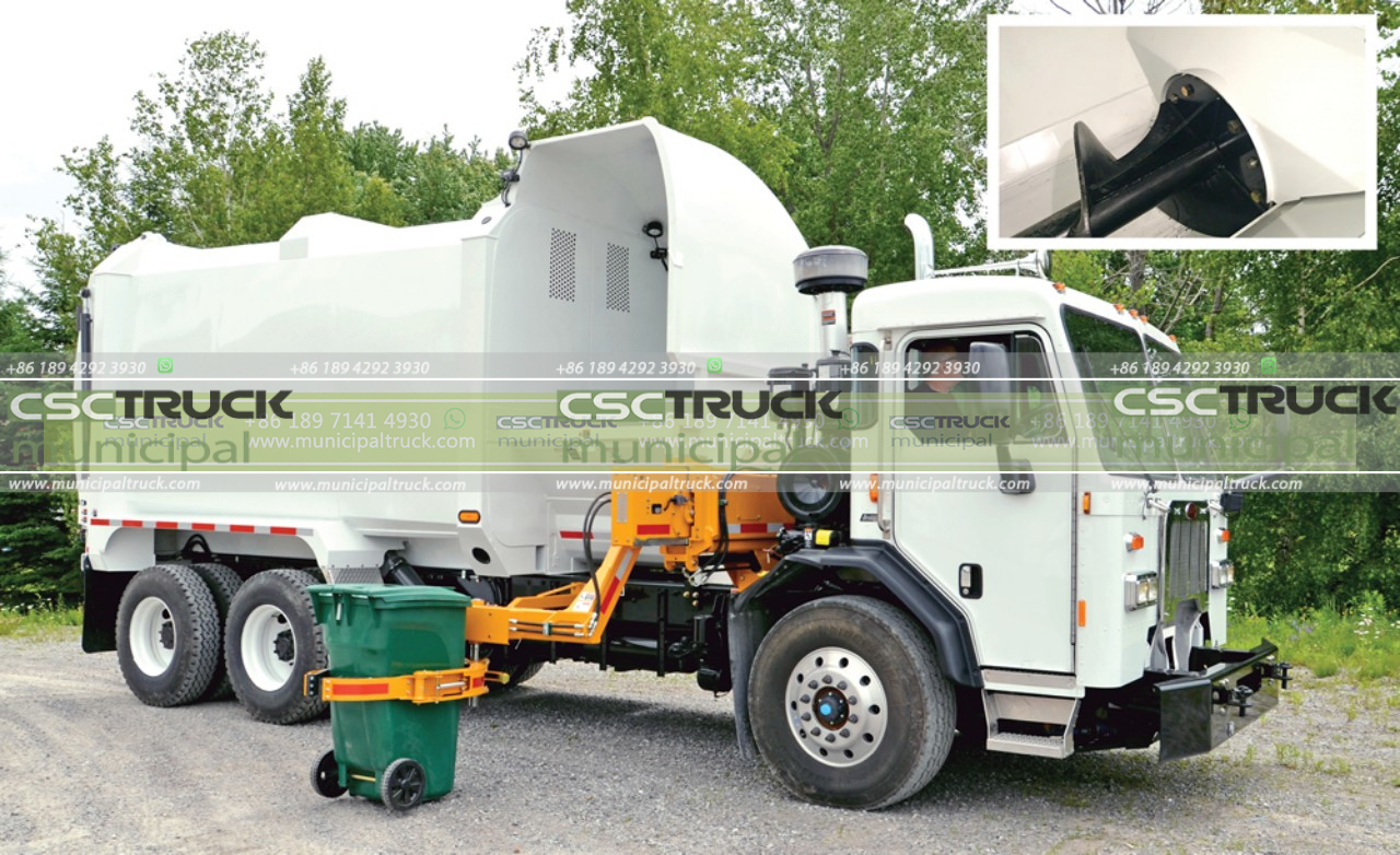 Garbage truck collection and disposal