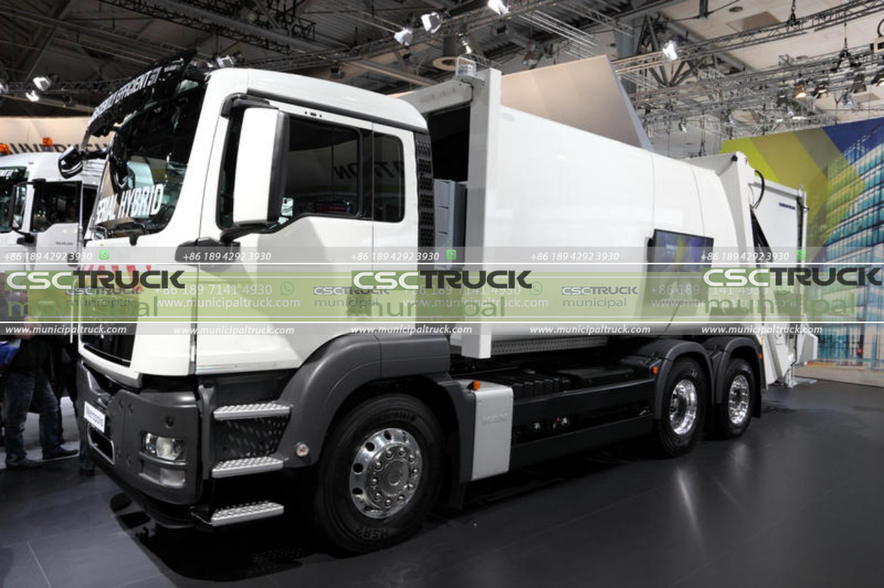 Hybrid garbage truck