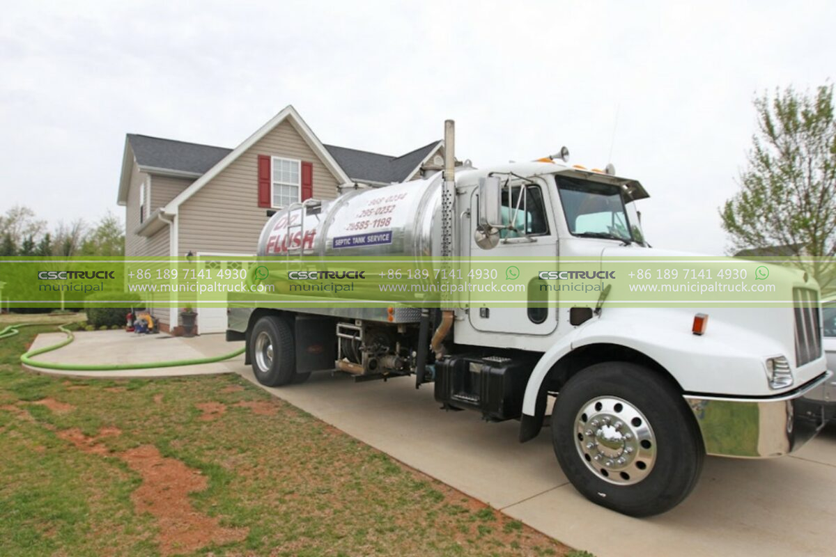 Sewage truck