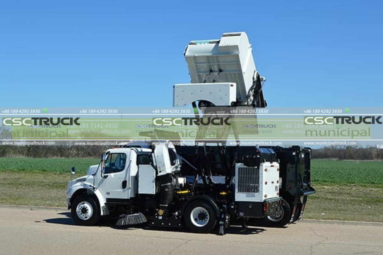 Sweeper trucks built with durable materials and reliable components
