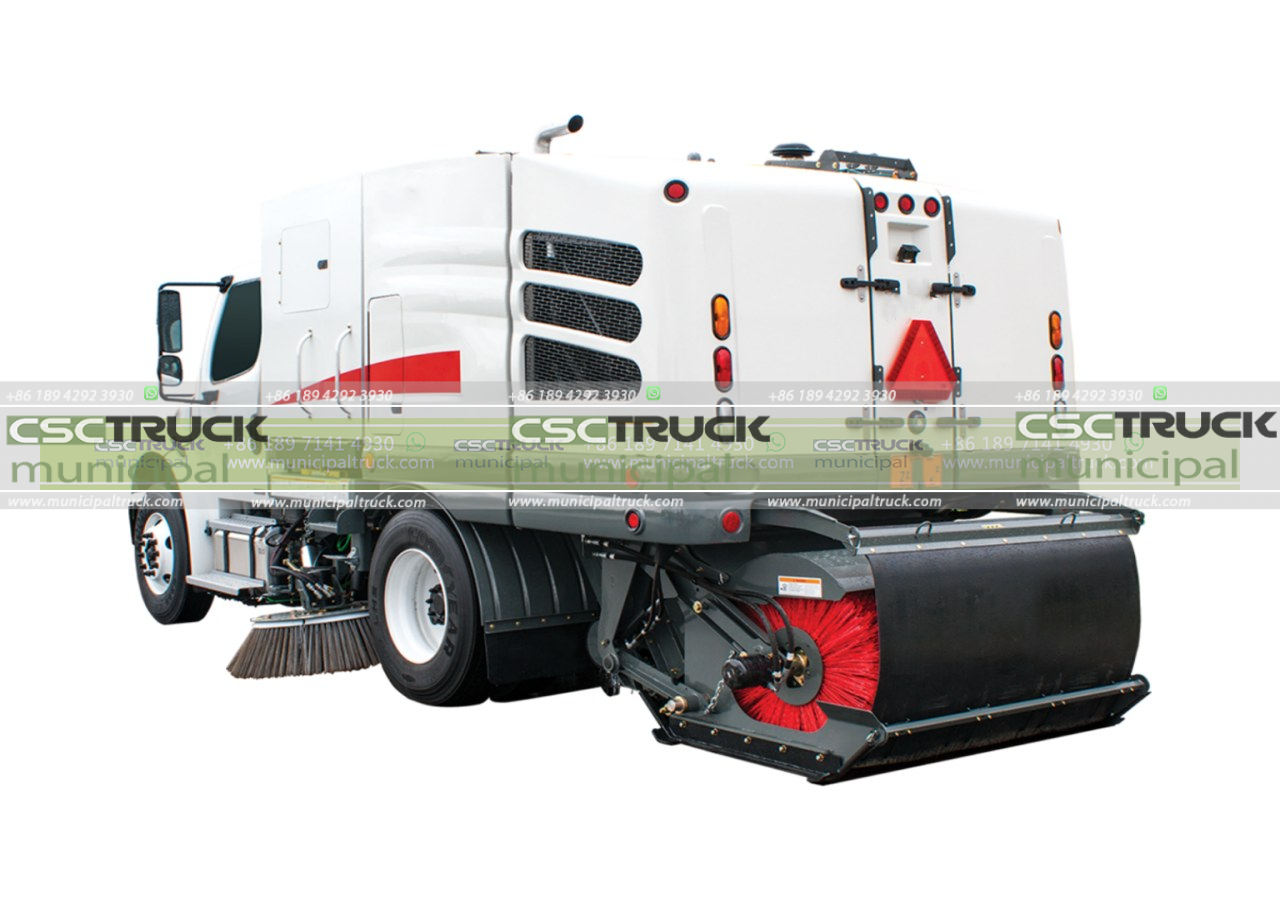 Waterless sweepers