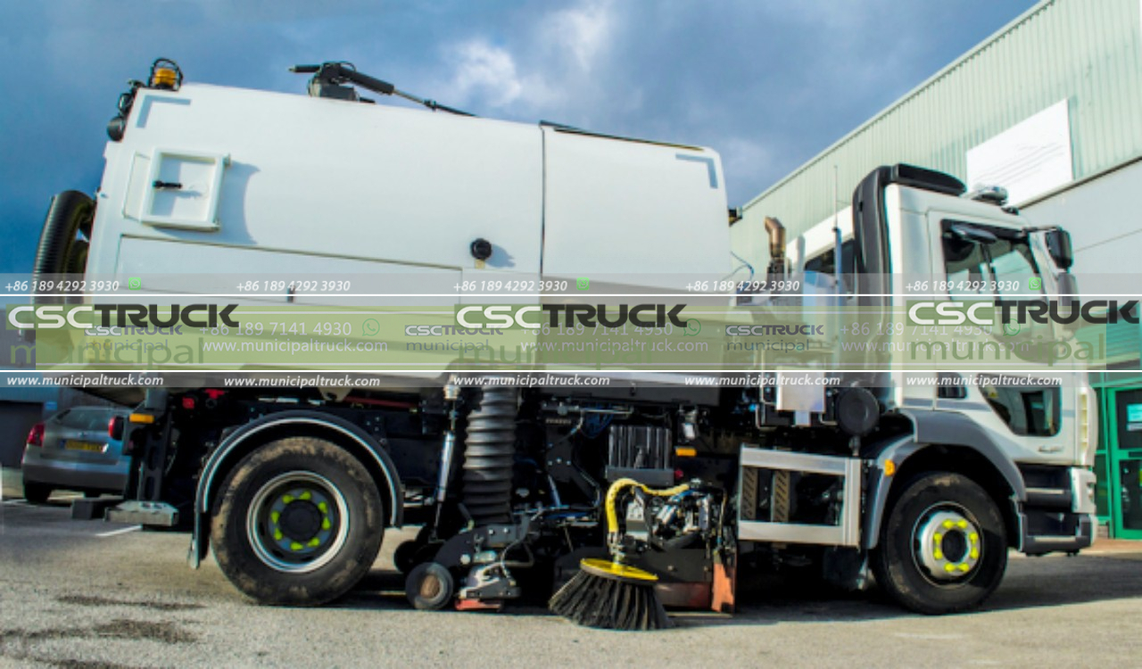 biodiesel sweeper truck