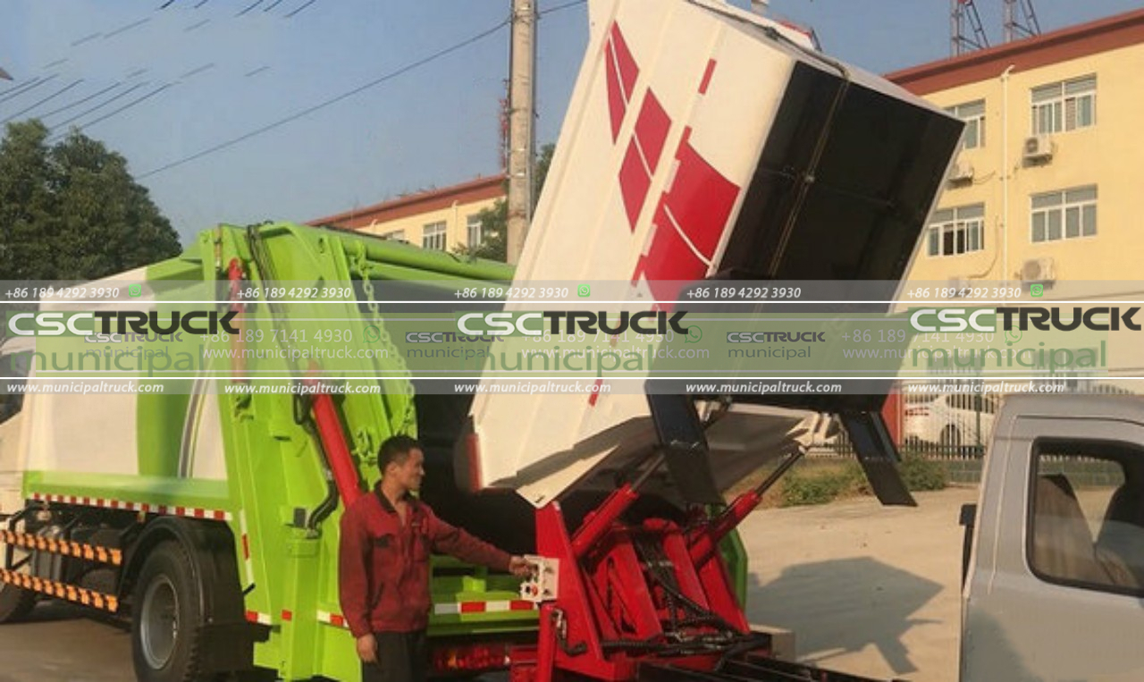 compactor garbage truck (3)