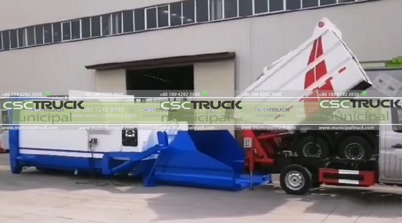 compactor garbage truck (4)