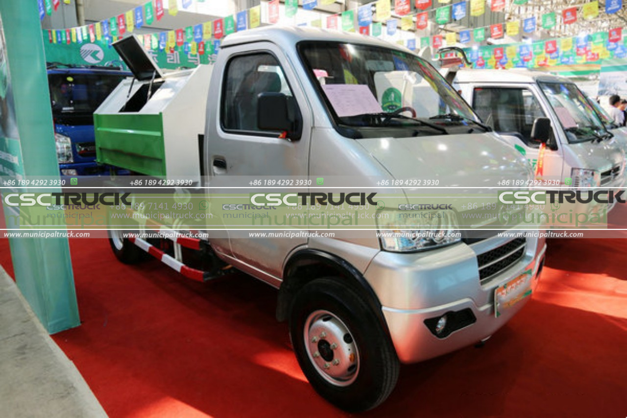 garbage truck front 3