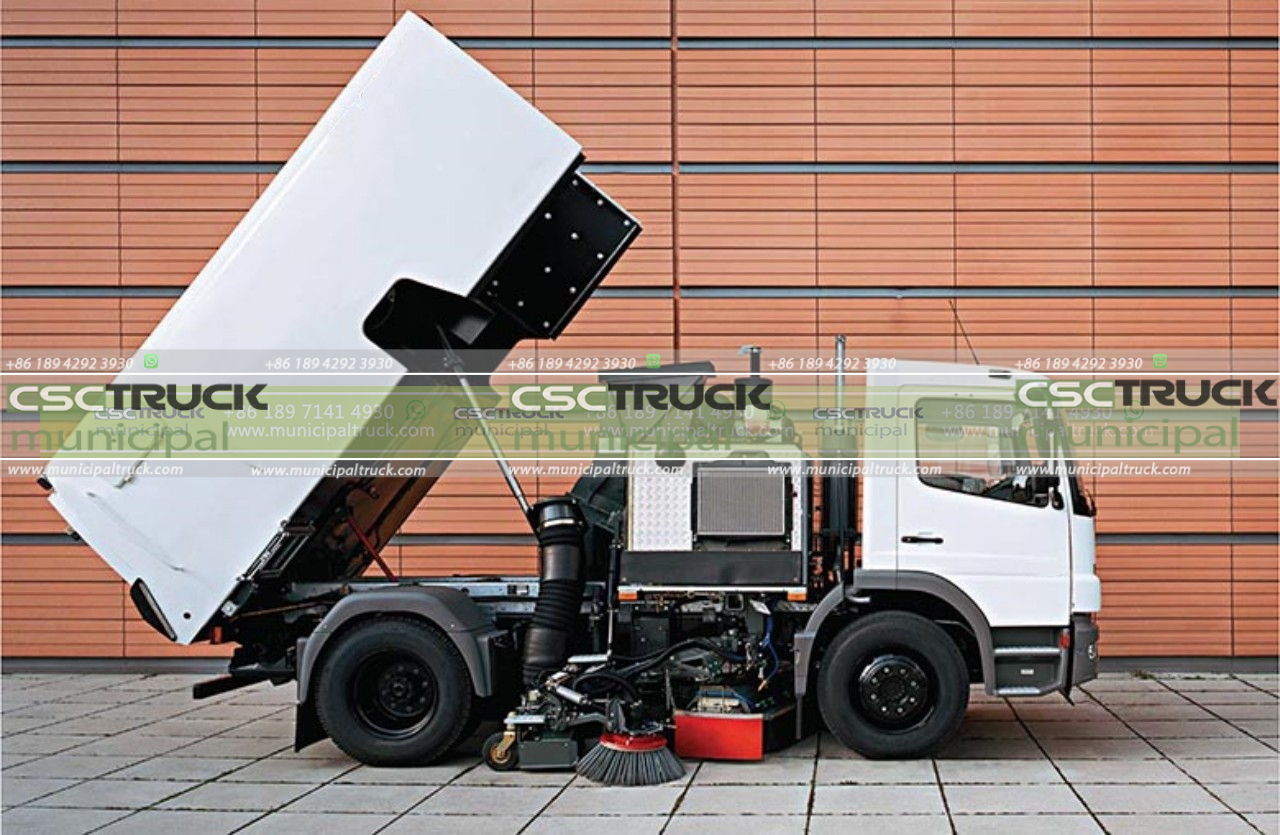 regular sweeper truck maintenance (3)