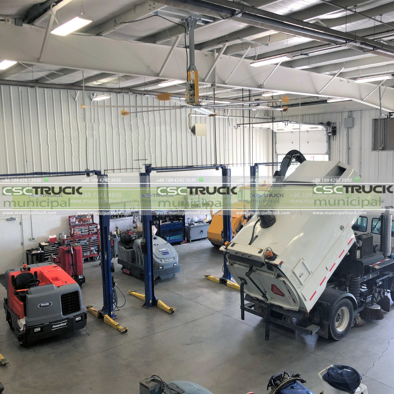 regular sweeper truck maintenance (4)