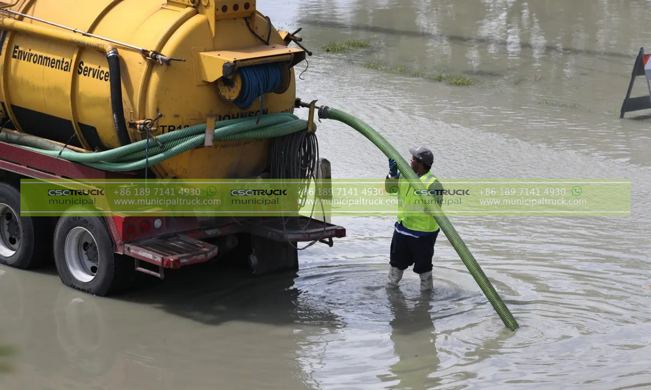 sewer truck Disaster Preparedness