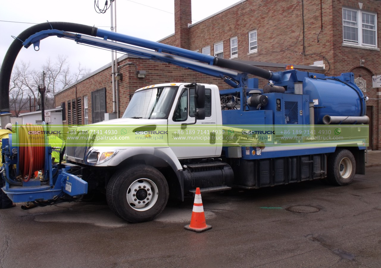 sewer truck Enhanced Public Health