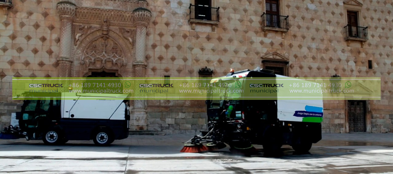 smart cities sweeper truck