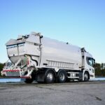 Where was the Garbage Truck Invented? Hybrid garbage truck (12)