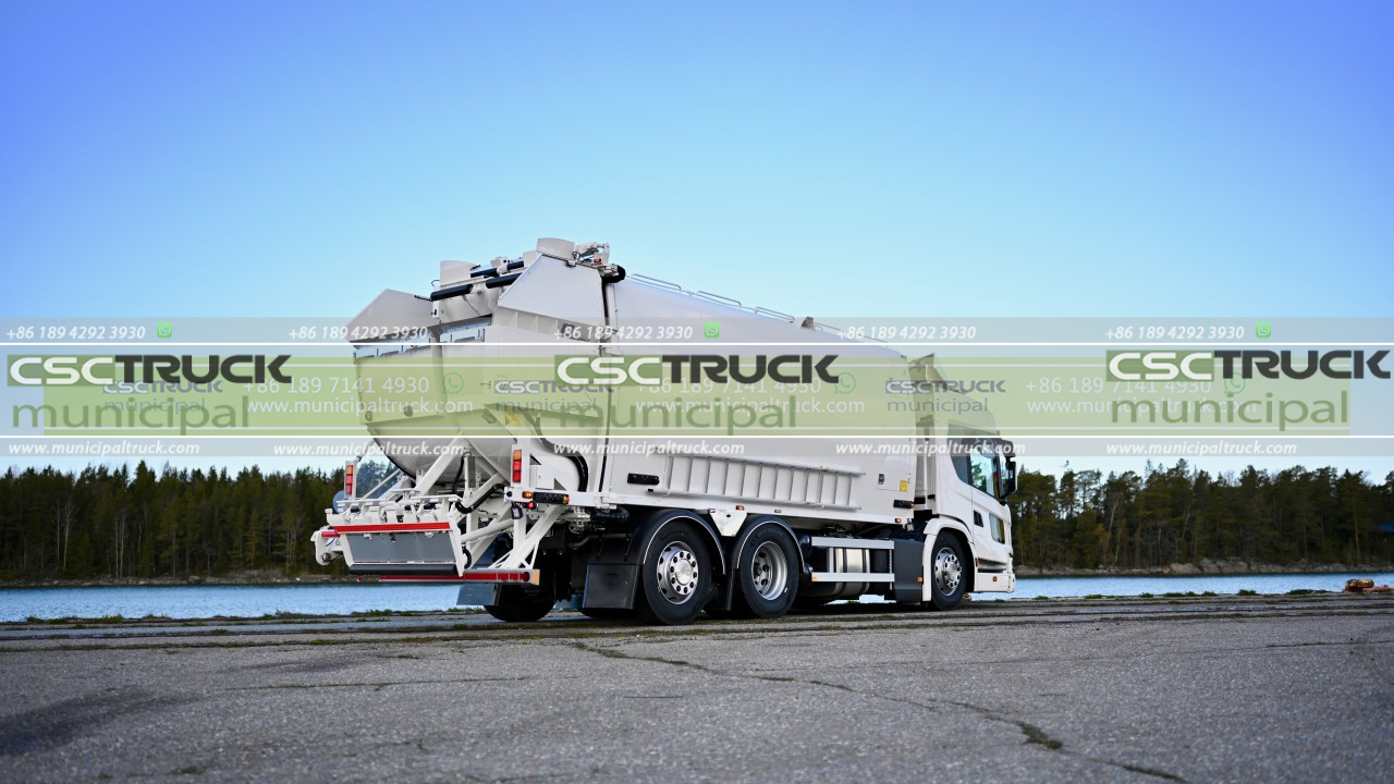 Hybrid garbage truck (12)